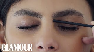 How to Shape Your Eyebrows  Glamour [upl. by Royden]