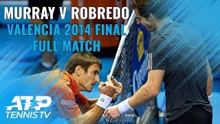 Andy Murray v Tommy Robredo Valencia 2014 Final Full Match [upl. by Hoffman]