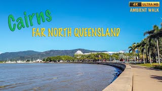 Cairns Far North Queensland  4K Ambient Walk [upl. by Atnes]