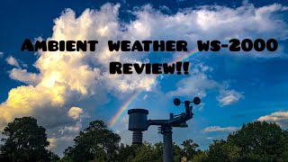 Ambient Weather WS2000 review The add ons make this station worth it [upl. by Mychal]