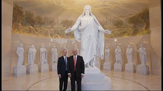 Two Apostles Lead a Virtual Tour of the Rome Italy Temple [upl. by Annuahsal]