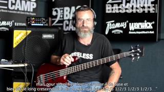 JUSTIN CHANCELOR Tool quotAenimaquot LESSON  TUTO  Bassiste Magazine  71 [upl. by Rutra]