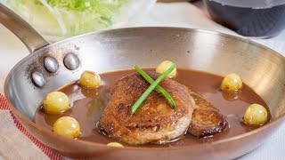 How To PanSeared Foie Gras  PanSeared Foie Gras Port Wine Sauce Recipe  Foie Gras Recipe [upl. by Avon528]