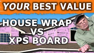 Tyvek  House Wrap  Fanfold  XPS Foam Board Insulation  Best Value [upl. by Bergeman]