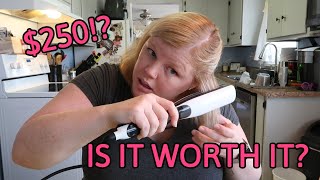 Loreal Steampod vs GHD Professional  Flat Iron Honest Review  Wavy to Straight [upl. by Alaehcim]