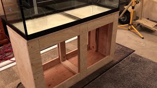 75 GALLON STAND BUILD PART 1 [upl. by Louls]