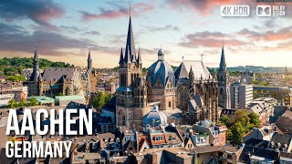 Aachen Historic City Cathedral  🇩🇪 Germany 4K HDR Walking Tour [upl. by Capp]