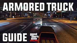 Armored Truck Event Guide  Gruppe 6 Van Robbery  GTA 5 Online [upl. by Nodle]