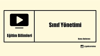 SINIF YÖNETİMİ SORU ÇÖZÜMÜ I GENEL TEKRAR [upl. by Aidne]