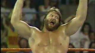 WWF Hacksaw vs Haku 1989 [upl. by Idell441]