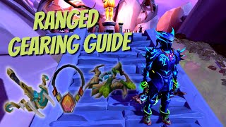 Ranged Gearing Guide and Upgrade Order  RuneScape 3 2021 [upl. by Kihtrak]