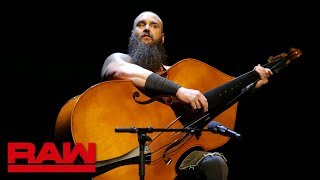 Braun Strowman bashes Elias with a bass Raw Feb 12 2018 [upl. by Hardunn]