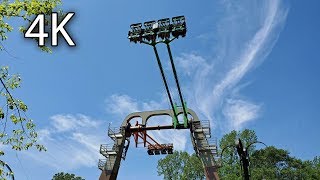 Finnegans Flyer offride 4K Busch Gardens Williamsburg [upl. by Magnuson]