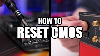 How To Reset Bios CMOS [upl. by Obie]