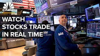 Watch stocks trade in real time after Dows third worstday ever– 3172020 [upl. by Nyllij]