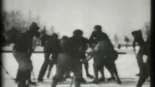 1898 Oldest Ice Hockey Film Footage [upl. by Tia]