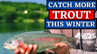 Fly Fishing for Winter Trout  Woolaston Trout Fishery  UKFlyFisher [upl. by Esinej4]