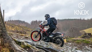 Real Adventure on the Royal Enfield Himalayan  KNOX [upl. by Aynotel]