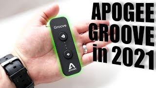 Apogee Groove USB DAC in 2021 Tiny Stick HUGE AMP [upl. by Aciretahs]