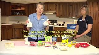 Ask Martha Using Liquid vs Powdered Pectin [upl. by Narton]