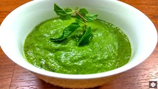 Dhaniya Phudine ki Chatni  Green Chutney  धनिये पुदीना की चटनी  Mint Chutney [upl. by Arlette603]