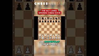 The Ruy Lopez Opening Chess Move [upl. by Avid]