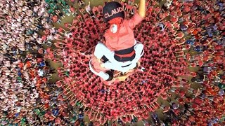 Concurs de Castells de Tarragona  4d10fm Colla Vella Xiquets de Valls [upl. by Liebman]