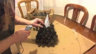 DIY Pine Cone Decoration [upl. by Yesnel369]