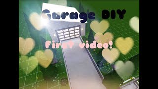 BLOXBURG Modern Garage Build First Video [upl. by Ennaeus]