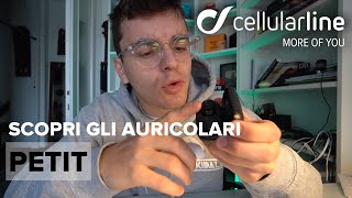 Recensione Auricolari Bluetooth Petit by Jakidale  Cellularline MoreOfYou [upl. by Leith551]