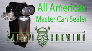 All American Master Can Sealer Canning Homebrew [upl. by Sato]