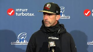 49ers Post Game Coach Kyle Shanahan [upl. by Cr]