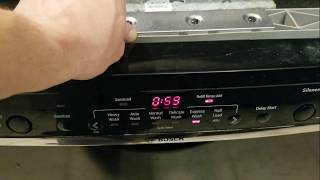 Fixed Bosch Dishwasher Cycle Not Completing [upl. by Efioa]