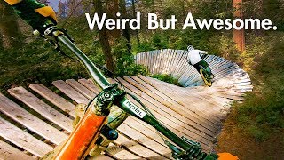 The WEIRDEST Bike Park [upl. by Ynohtna]