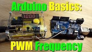 Arduino Basics Change your PWM Frequency [upl. by Ardaed]