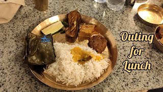 Lunch at Posto Rajbari  Asansol Vlog [upl. by Cirle]