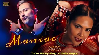 MANIAC  Bonus Track  fromquot Glory  I AM A MANIAC  HONEY SINGH NEW SONG​ esha HydraMusicSong [upl. by Opportuna]