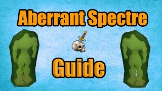 Full Aberrant Spectres Slayer Guide 2007 Safe Spot  Location  Loots Old School Runescape  OSRS [upl. by Herwick]