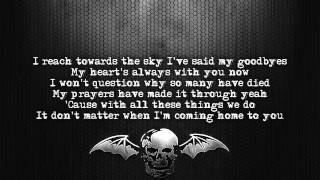 Avenged Sevenfold  Gunslinger Lyrics on screen Full HD [upl. by Barthol]