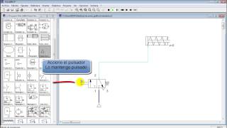 Temporizador neumático Fluidsim [upl. by Montagu154]