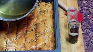 Baklava Recipe  Easy Greek Baklava Recipe  Ken Panagopoulos [upl. by Adnav416]