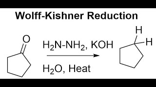 Wolff Kishner Reduction [upl. by Asalocin806]