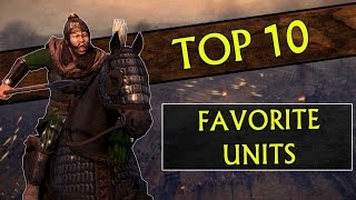 My Top 10 FAVORITE UNITS in Total War Attila [upl. by Earehc86]