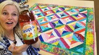 quotTEA TIMEquot QUILT  FREE PATTERN [upl. by Saixela]