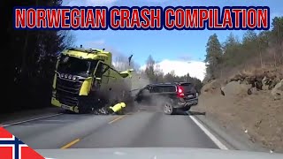 Craziest Norwegian Dashcam Crash Compilation  Horrible Crashes of 2020 [upl. by Rachaba631]