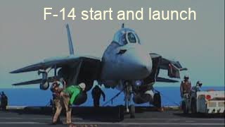 F14 start and launch [upl. by Pavior301]