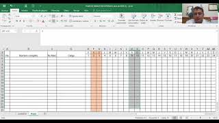 COMO CREAR HORARIOS DE TRABAJO DESDE EXCEL [upl. by Carolin]