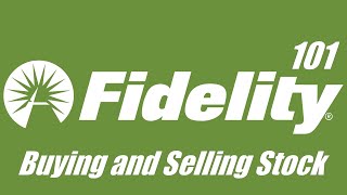 Fidelity Investments 101 Buying and Selling Stock To Transfer Cash Back To Your Account  Investing [upl. by Spatola845]