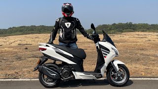 2020 Aprilia SXR 160 Detailed Ride Review [upl. by Okramed]