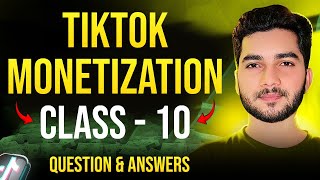 From ZERO to VIRAL  Monetizing TikTok in 2025  Class  10  Mohsin Ali [upl. by Moor328]